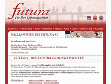 Tablet Screenshot of futura-sl.com